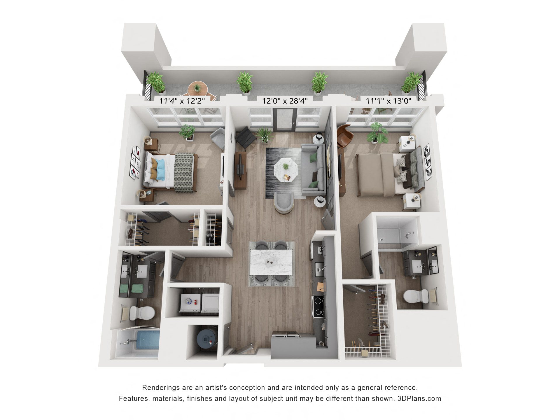 Talmadge (2.2 C | E) floor plan